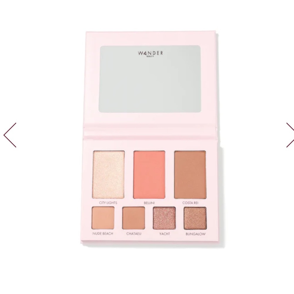 Brand New WANDER BEAUTY SUN KISSED GETAWAY EYE & FACE PALETTE PALETTE